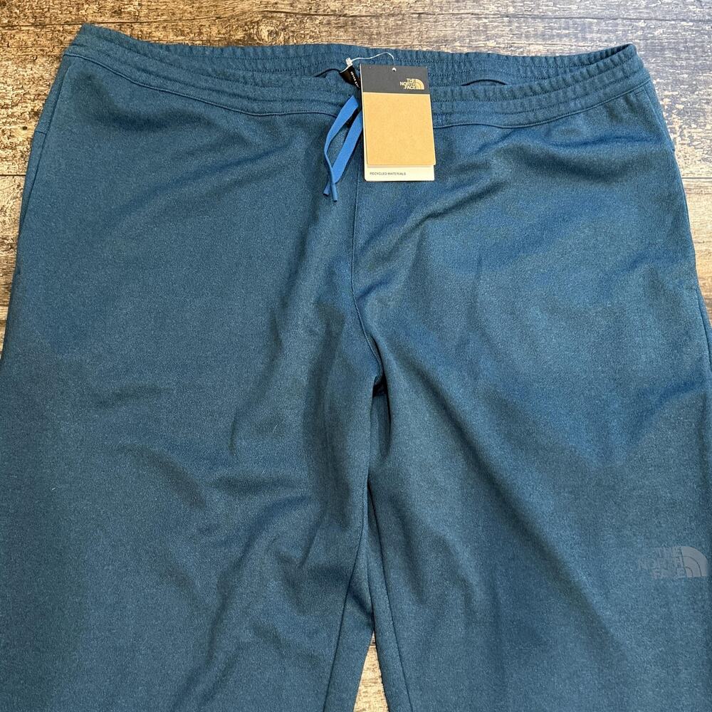 The North Face Jogger Pants Men 2XL Banff Blue Heather Big Pine Pocket Comfy NEW - Picture 3 of 13